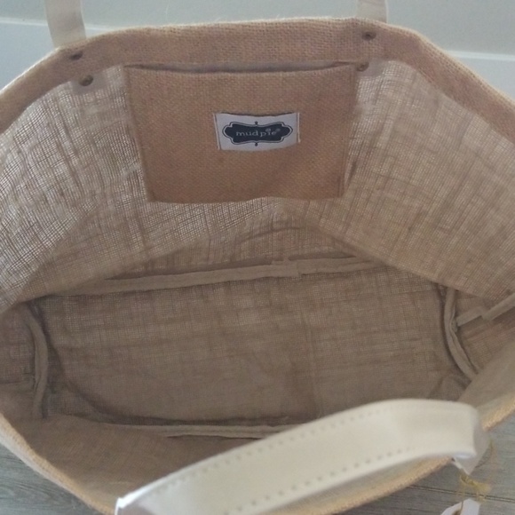 Burlap Tote Bag - Picture 6 of 8